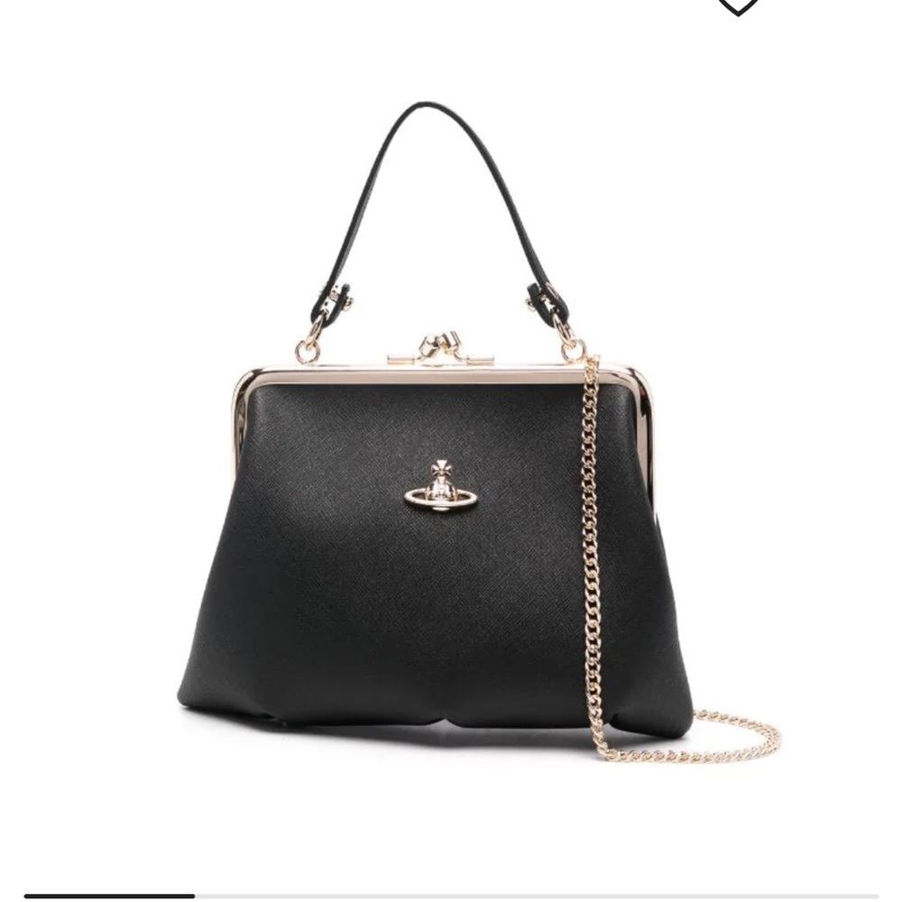 Vivienne Westwood Granny Frame Bag (leather/ gold hardware)